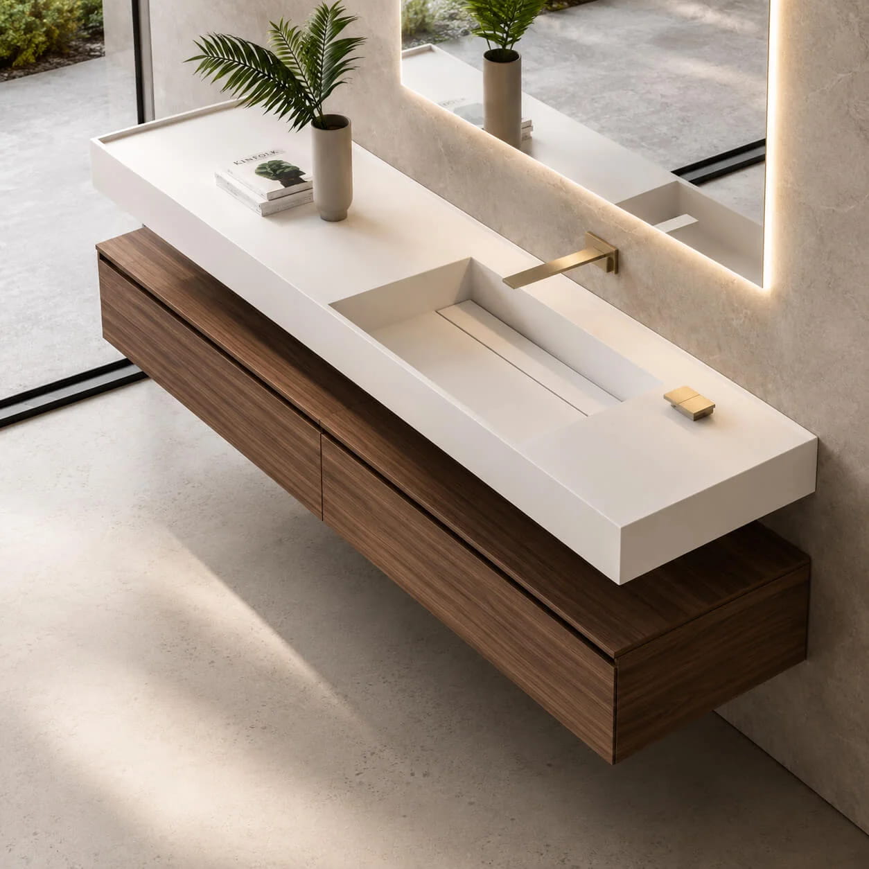 Project Showcase 3 - Designer Bathroom Vanity Installation